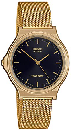 CASIO Reloj Analógico para Unisex Adultos de Cuarzo con Correa en Acero Inoxidable
