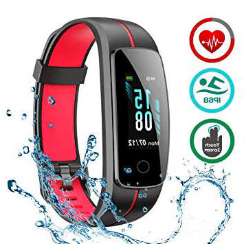 







LATEC Pulsera Actividad [Última Versión], Pulsera de Actividad Inteligente Pantalla Color Reloj con Pulsómetro Impermeable IP68 Podómetroómetro-Pantalla Deslizante






