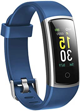 Lintelek Pulsera Actividad Impermeable, Reloj Inteligente con Pulsómetro y Tensiómetro, Reloj Deportivo con GPS Compatible a Android y iPhone
