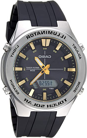 Casio Men's Tough Solar Stainless
