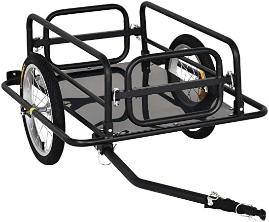 PawHut Remolque de Bicicleta para