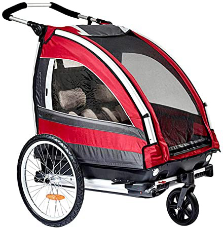 CHEERALL Niños Bicicleta Remolque Plegable