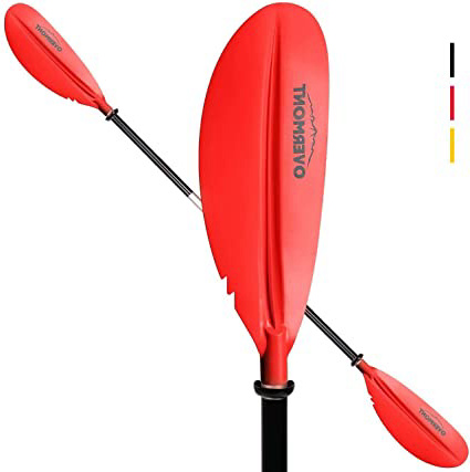 Overmont remos Aluminio de Doble