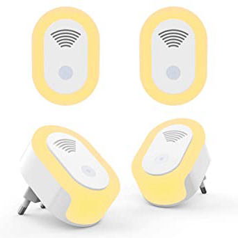 Repelente Ultrasonico de Plagas,Hisome Repelente