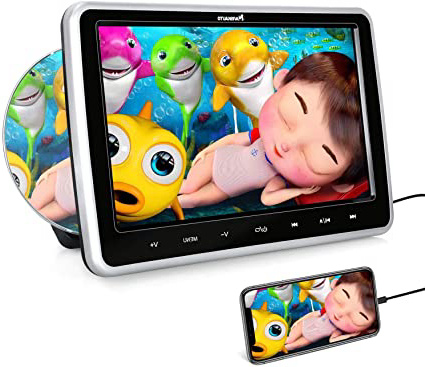 Reproductor de DVD para Reposacabezas