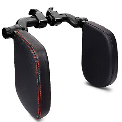 EASY EAGLE Reposacabezas Coche con Barra Deslizante Ajustable para Niño Adulto - Negro