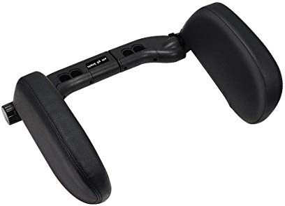 Almohada del cuello del coche, Reposacabezas, Cuero De Alta Calidad, Cabezal Autoajustable De 180 °, Protección Para La Cabeza + Soporte Para Dormir En Ambos Lados, Viaje Cómodo