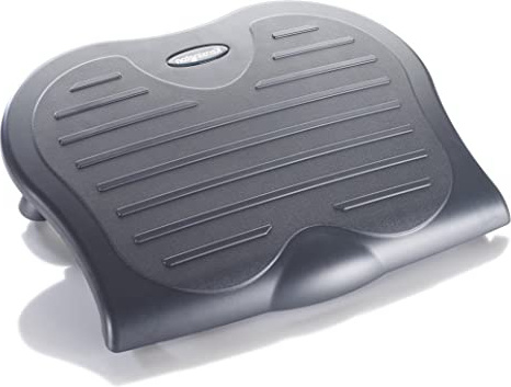 Kensington 56152 Reposapiés Ergonómico Ajustable SoleSaver, Mejora la Postura y Alivia Dolores Relacionados con la Ciática y otros Problemas Ortopédicos, Gris