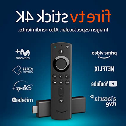 Fire TV Stick 4K Ultra HD con mando por voz Alexa de última generación | Reproductor de contenido multimedia en streaming