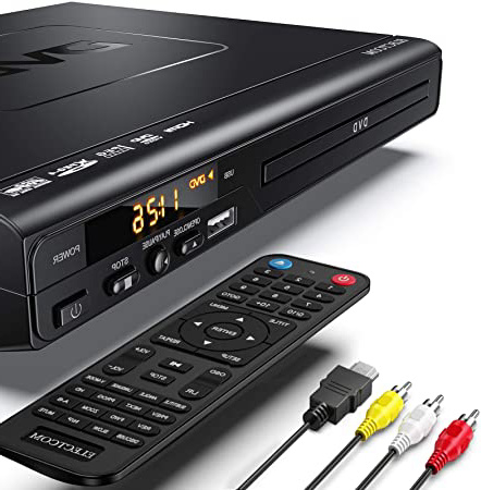 ELECTCOM Reproductor DVD, DVD Reproductor,