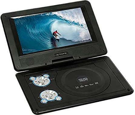 Brigmton BDVD-1093 9" - Reproductor portátil DVD, negro