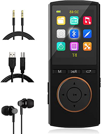 Reproductor MP3 Bluetooth Mejorado 32GB,