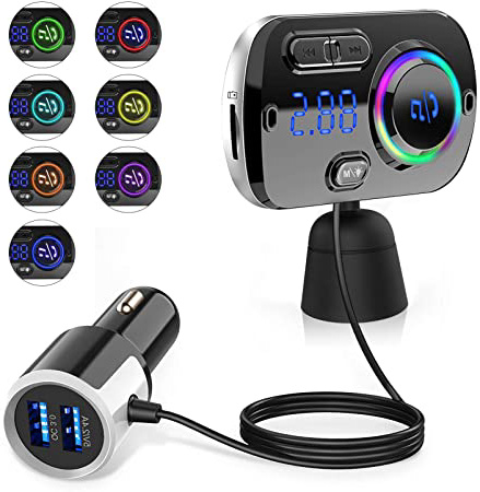 Transmisor FM Bluetooth 5.0 para