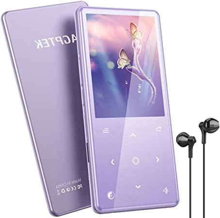AGPTEK Bluetooth 5.0 Reproductor MP3,