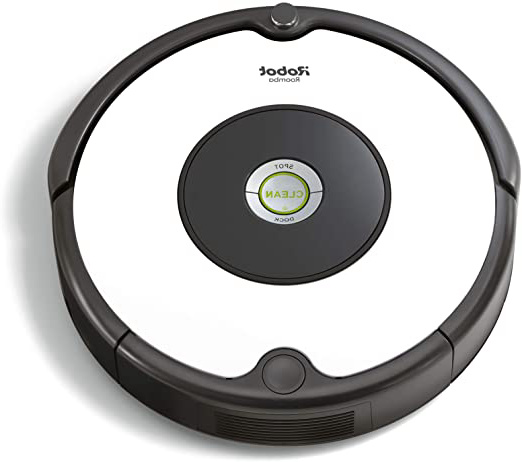 iRobot Roomba 605- Robot aspirador para suelos duros y alfombras, con tecnología Dirt Detect, sistema de limpieza en 3 fases
