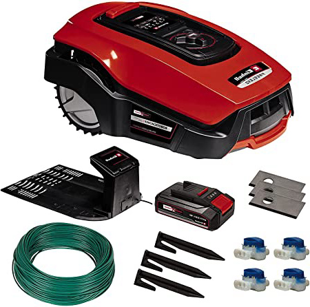 Einhell 4326363 Robot cortacésped, Negro,