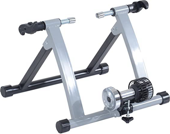 HOMCOM Rodillo Entrenamiento Bicicleta Acero