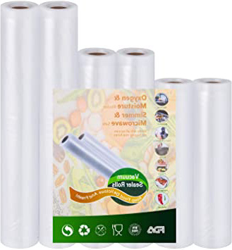 Vacío-Rollos para almacenaje-Alimentos Sous-Vide Cocina