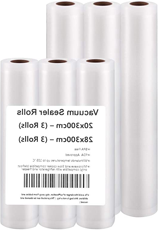 Vacuum Sealer Rolls(3m) (20x300(3 rolls)+28x300(3 rolls))