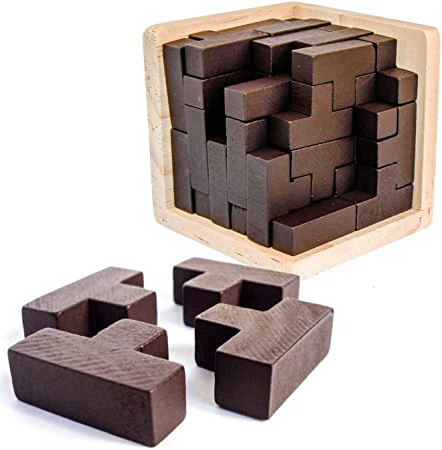 Rompecabezas 3D De Madera de