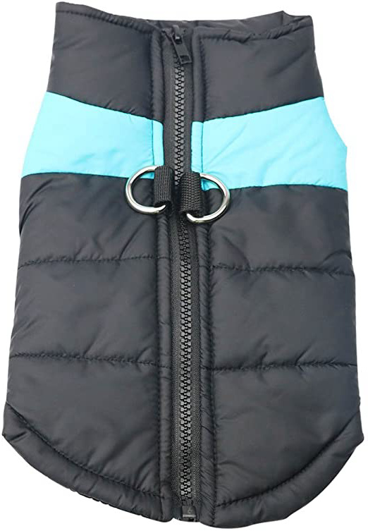 Idepet (TM) Abrigo aprueba de agua de perro para invierno Ropa para perros pequeños medianos y grandes Mascotas Tallas S M L XL XXL 3XL 4XL 5XL