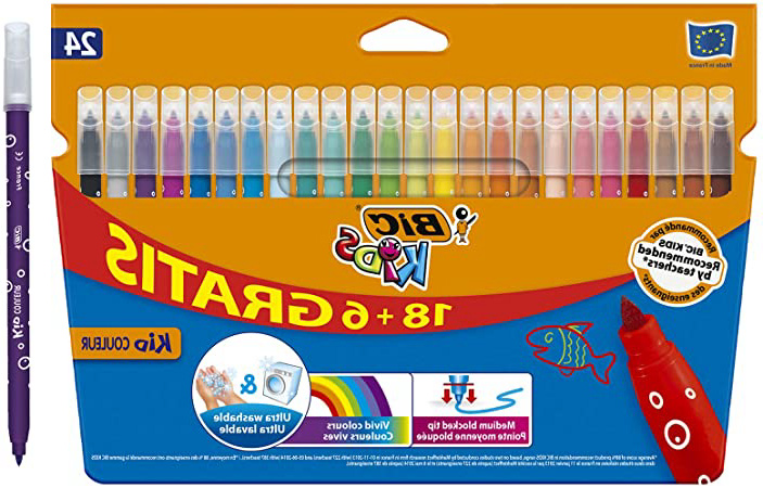 BIC Kids Rotuladores Lavables para