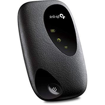 TP-Link Router 4G móvil Wifi MiFi 4G Cat4 con Batería 2000 mAh, WiFi de 150 Mbps, Ganador del premio de diseño Red Dot, hasta 10 dispositivos simultáneamente, Control de tráfico(M7200)