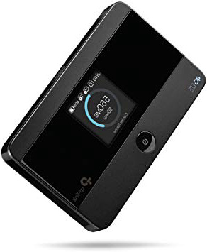 TP-Link Router 4G móvil Wifi MiFi 4G Cat4 con Batería 2000 mAh, WiFi de 150 Mbps, Pantalla OLED muestra toda la información, Uso hasta 10 dispositivos simultáneamente, Control de tráfico(M7350)