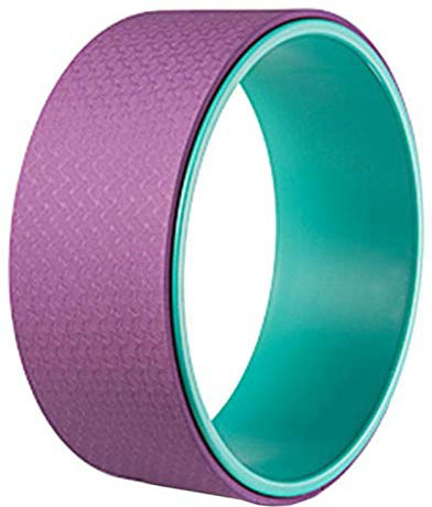 NOLOGO Gxbld-yy Los círculos Profesionales de Yoga Pilates Cintura Culturismo Entrenamiento de la Gimnasia Volver Rueda Herramienta de formación for el Culturismo Fitness Deportivo (Color : Violet)