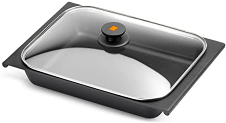 BRA Bandeja rustidera, Negro, 41 cm