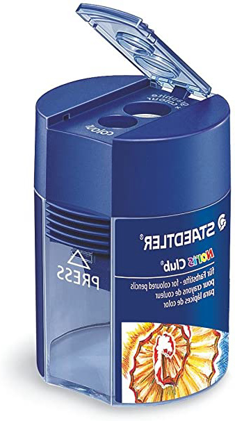 Staedler Noris - Sacapuntas doble con tapa