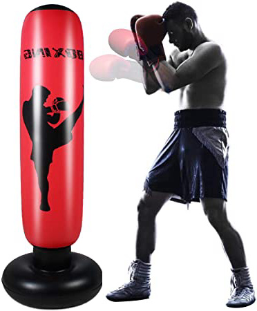 SOONHUA Saco de boxeo inflable