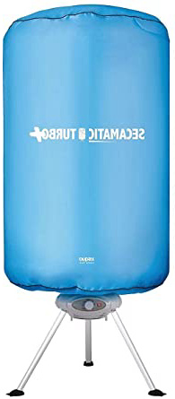 SECADORA DE ROPA PORTATIL SIN ROZAMIENTO POR AIRE CALIENTE DE 1.000WAT. SECAMATIC TURBO PLUS DE XSQUO USEFUL TECH