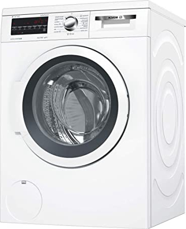 Bosch Serie 6 WUQ24468ES Independiente Carga frontal 8kg 1200RPM A+++ Blanco - Lavadora (Independiente, Carga frontal, Blanco, Izquierda, LED, 58 L)