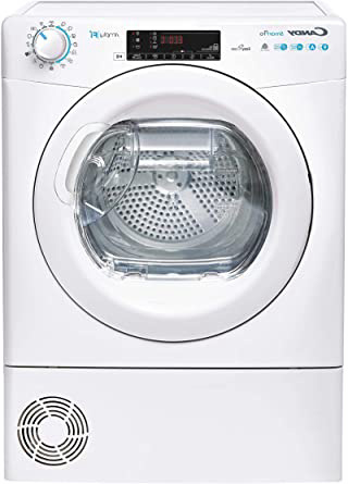 Candy CSO H9A2TE-S - Secadora de condensación Smart Pro - Bomba de calor - 9kgs, 7 ciclos rápidos, Wi-Fi, cajón Easy Case, puerta XXL, certificado lana Woolmark, Clase A++