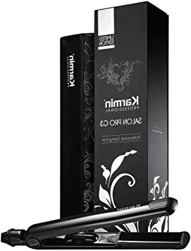 Karmin G3 Salon Pro, Plancha de Pelo Profesional, Negro