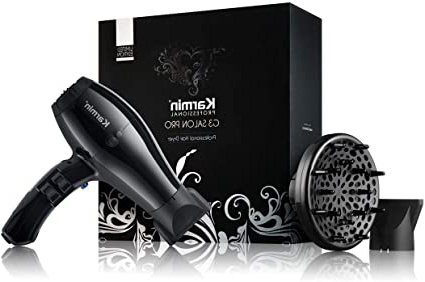 Karmin G3 Salon Pro- Secador de pelo/cabello profesional iónico 2000w, modelador potente con difusor para peluqueria con iones negativos