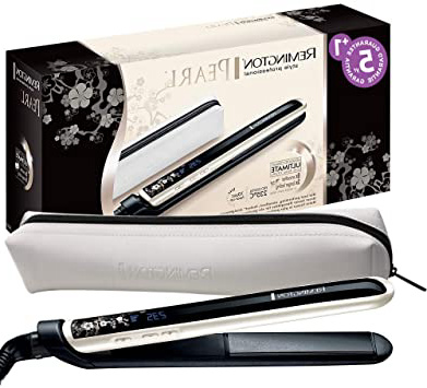 







Remington S9500 Pearl - Plancha de Pelo, Cerámica Avanzada con Perla, Digital, con bolsa incluida, color Blanco y Negro






