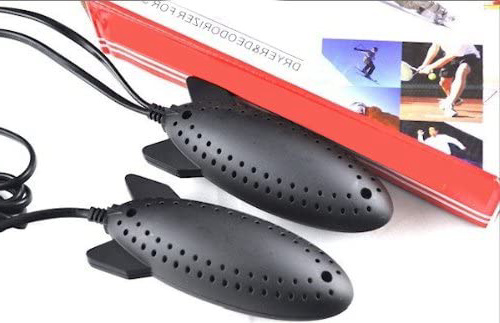 MWS - Secador de zapatos eléctrico con efecto desodorante, esterilizante y deshumidificante
