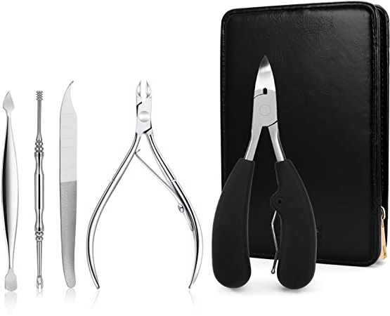 BEZOX Set Pedicura, 5pcs Manicura