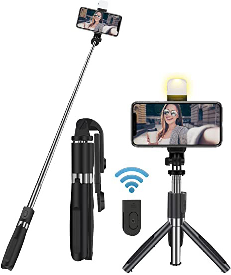 Tensphy Palo Selfie Trípod 3