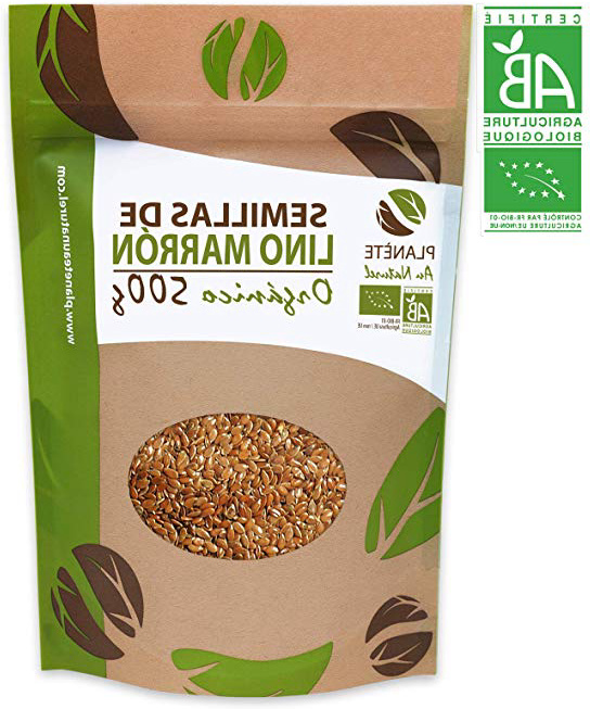 Semillas de Lino marrón Orgánico - 500g