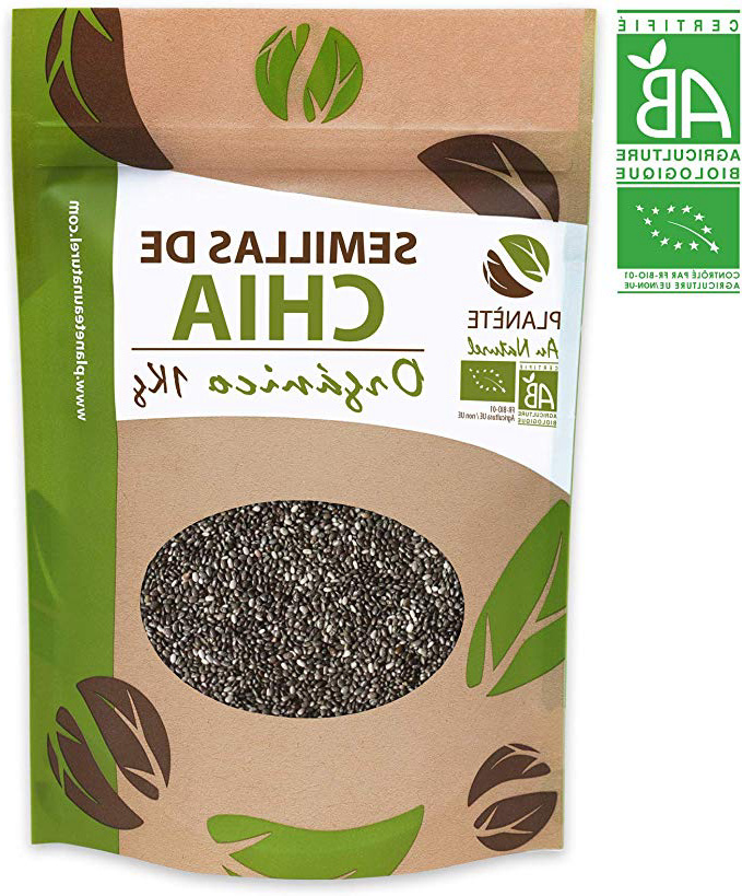 Semillas de Chia Orgánico - 1KG - Salvia hispanica