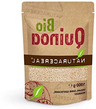 NATURACEREAL bio quinoa Color Blanco, 1er Pack (1 x 1 kg)