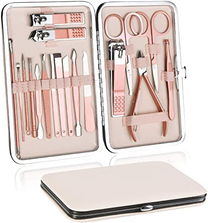 URAQT Manicura Pedicura Set, 18