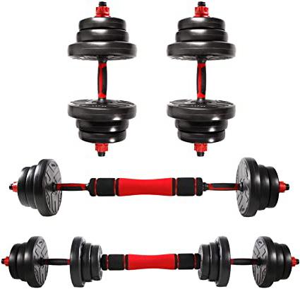 CCLIFE Mancuernas Ajustables con Pesas