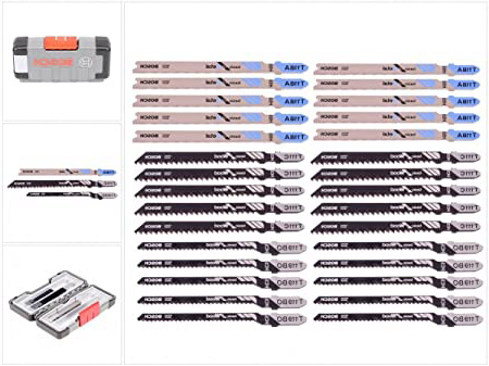 Bosch Professional 2607010903 Hojas de Sierra de Calar, Set de 30 Piezas