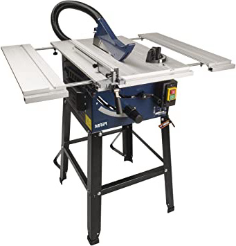 FERM TSM1033 Sierra de mesa (1800 W, 230 V, Set de 8 Piezas)