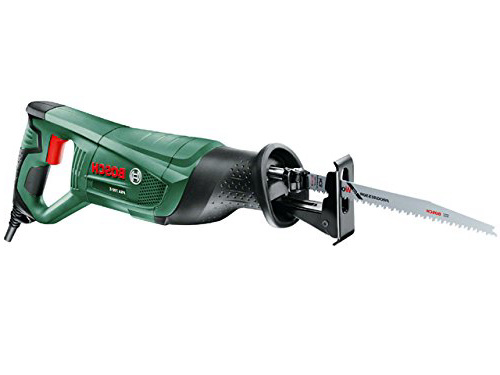 Bosch PSA 700 E - Sierra sable eléctrica (710 W, hoja de sierra de madera S 2345 X, sistema SDS y empuñadura antivibraciones SoftGrip, en caja de cartón)