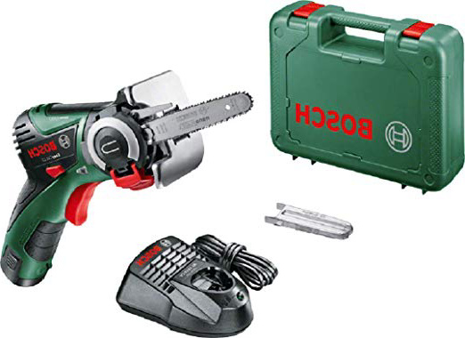 Bosch EasyCut 12 - Sierra a batería con tecnología NanoBlade (12V, hoja de sierra, 1 batería 12V 2,5Ah, cargador y maletín)
